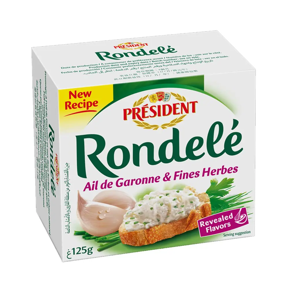 PRESIDENT RONDLE FINES HERBES 125g