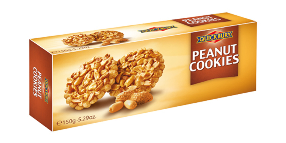 QUICKBURY PEANUTS COOKIES 125G