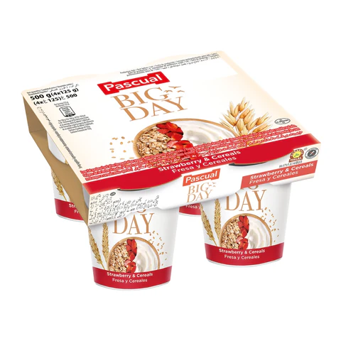 PASCUAL Big Day Strawberry Cereals 125g