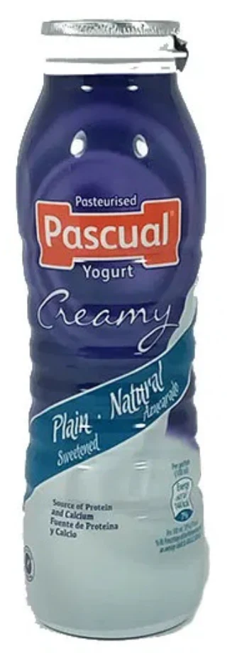 PASCUAL YOGURT CREAMY NATURAL 188ML