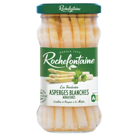 ROCHEFONT MINIATURE WHITE ASPARAGUS 110G