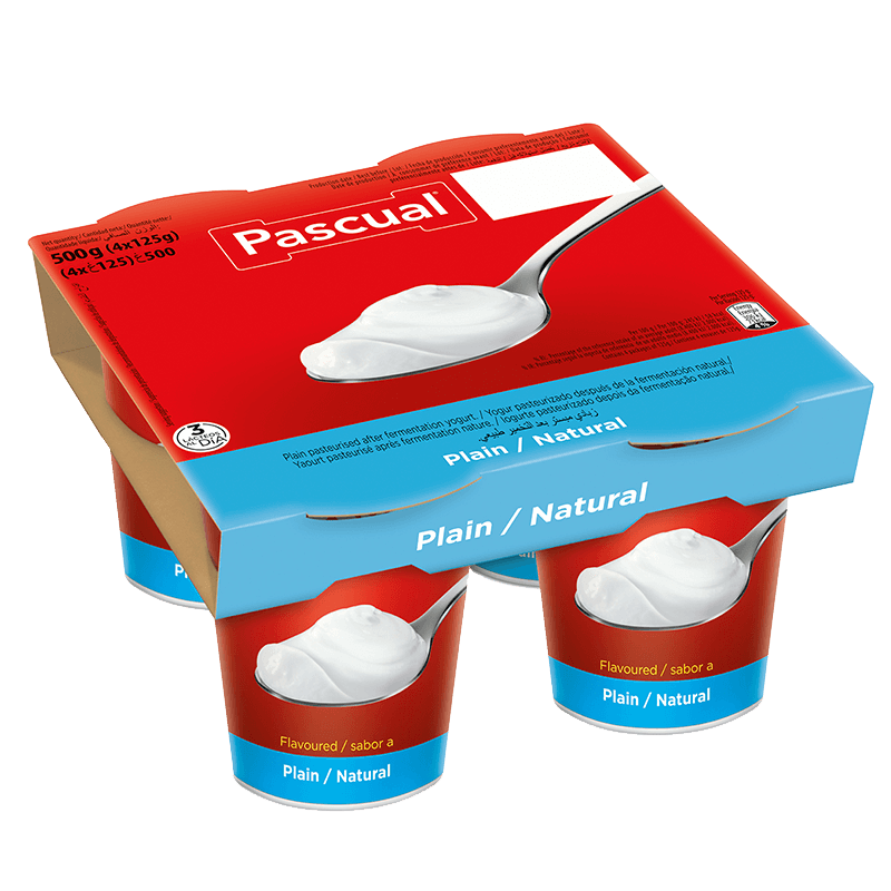 PASCUAL Natural Yogurt 125g