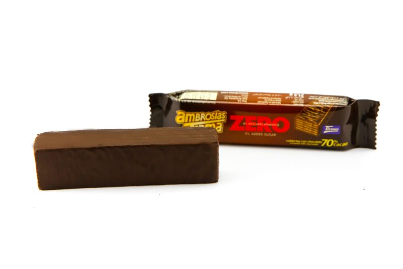 TIRMA AMBROSIAS ZERO AZUCARES 70% CACAO X14PCS