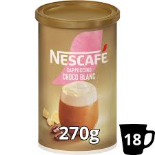 270 جم كابتشينو شوكولاتة بيضاء نسكافيه