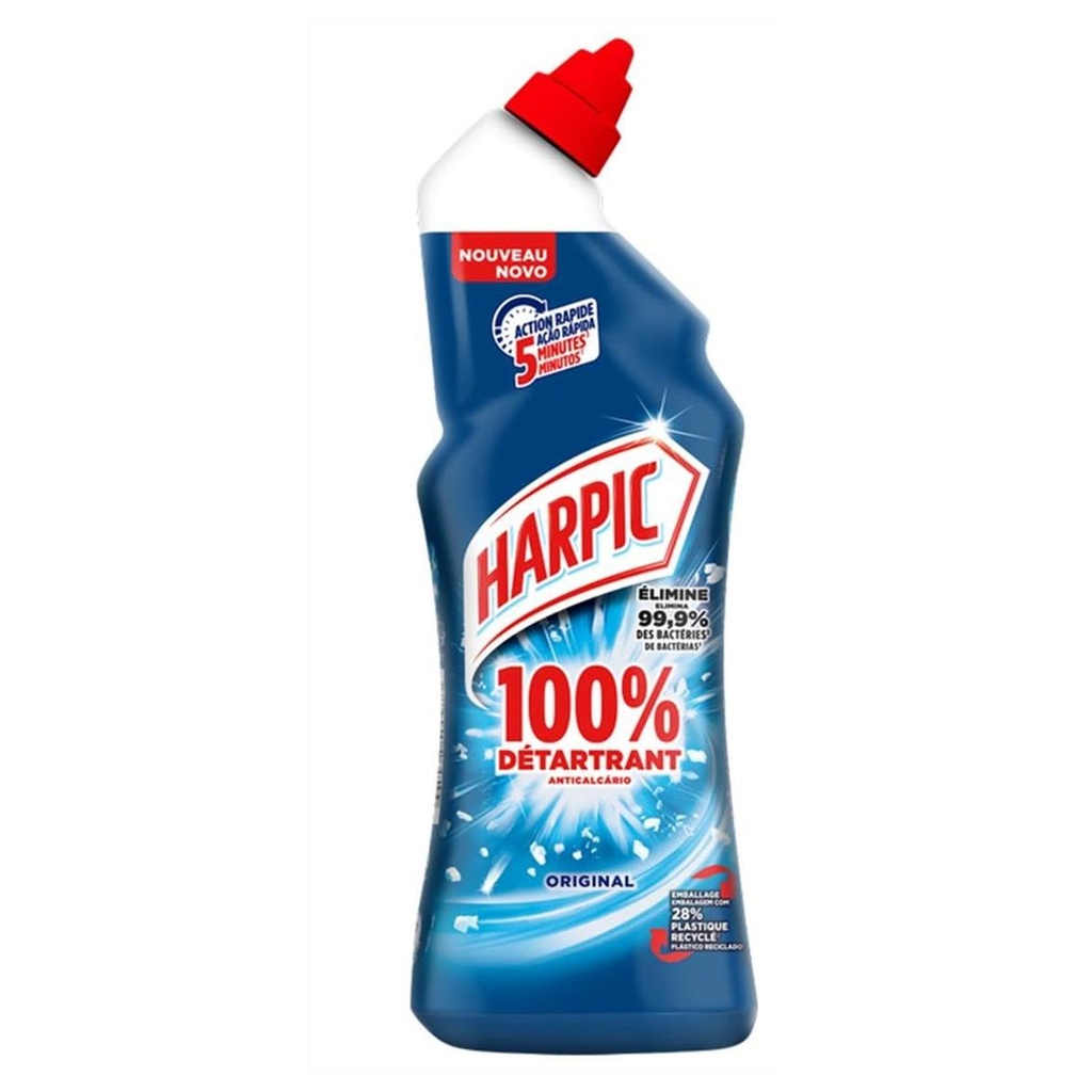 HARPIC GEL 100% DETART. 750ML