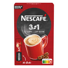 NESCAFÉ 3 IN 1 CREAMER AND SUGAR X10 165G