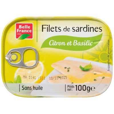 1/7 FILET SARDINE CITRON BASILIC BF