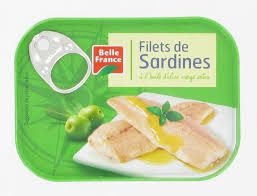1/7 SARDINE FILLET OLIVE OIL B.F