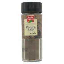 BELLE FRANCE FLACON POIVRE NOIR MOULU 50G