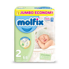 MOLFIX 2 JUNIOR 3-6KG 68PCS