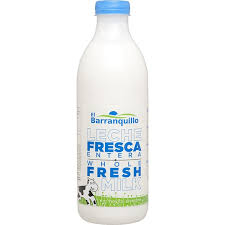 LECHE FRESCA ENTERA BARRAQUILLO 1L
