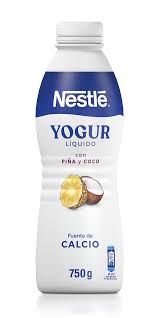 NESTLÉ LIQUID YOGURT PINEAPPLE AND COCONUT 750G