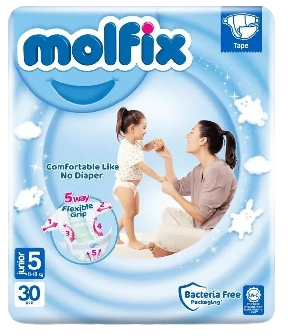 MOLFIX 5JUNIOR 11-18KG 30PCS