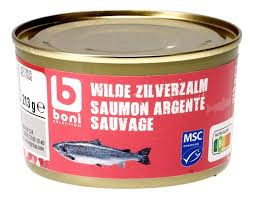 BONI saumon argenté MSC 213g