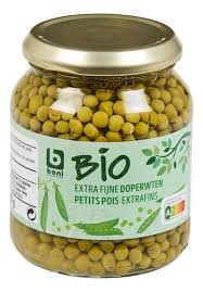 BONI BIO Extra Fine Peas 340g