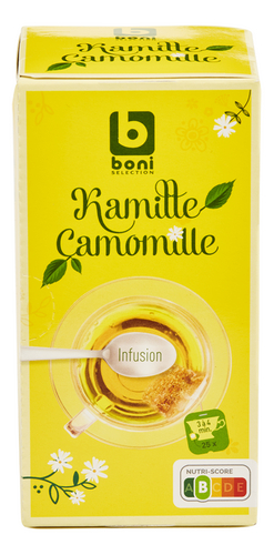 BONI thé camomille infusion 25pc
