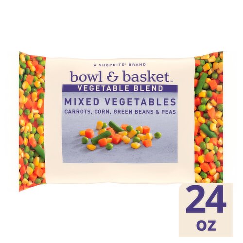 FOOD BASKET MIXED PEAS CARROTS BEANS CORN 400G