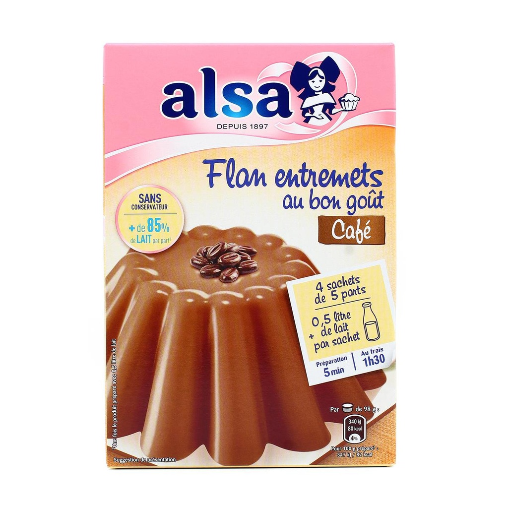 180G FLAN CAFE ALSA