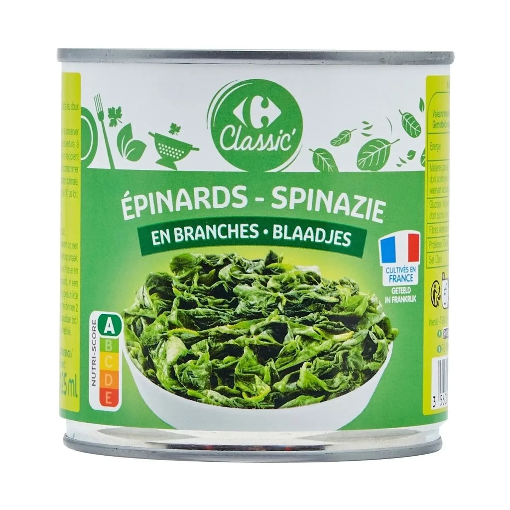 1/2 BRANCHED SPINACH CRF