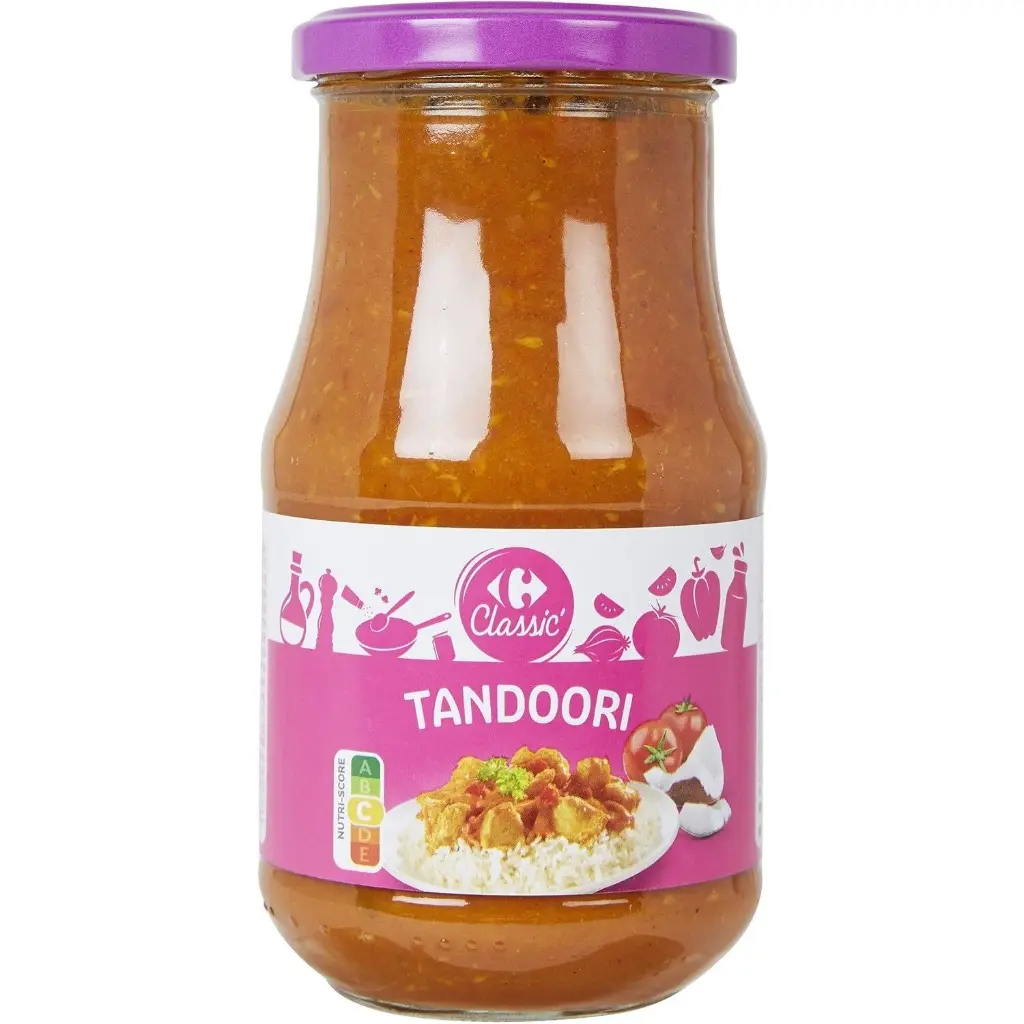 420G SAUCE TANDOORI CRF CLASSIQUE 