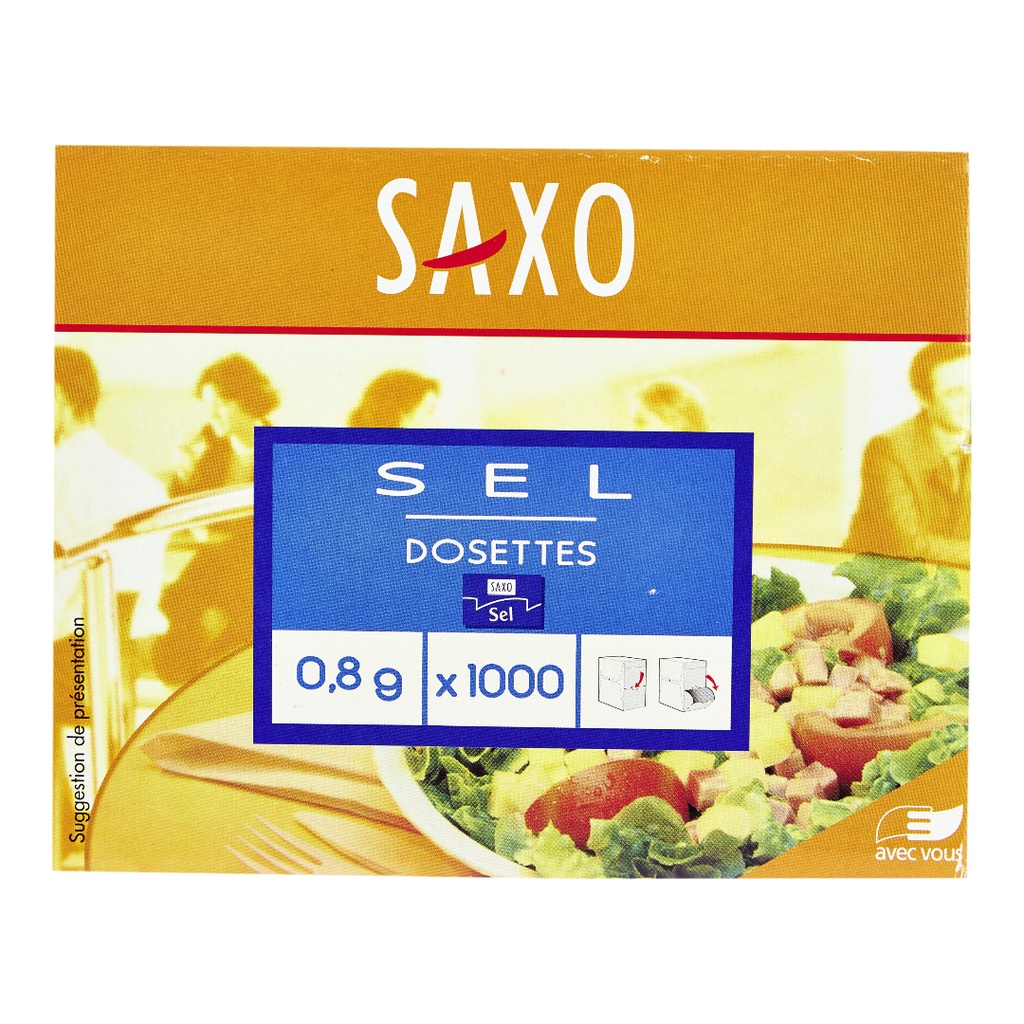 0.8 جرام × 1000 قرص ملح جرعة ساكسو