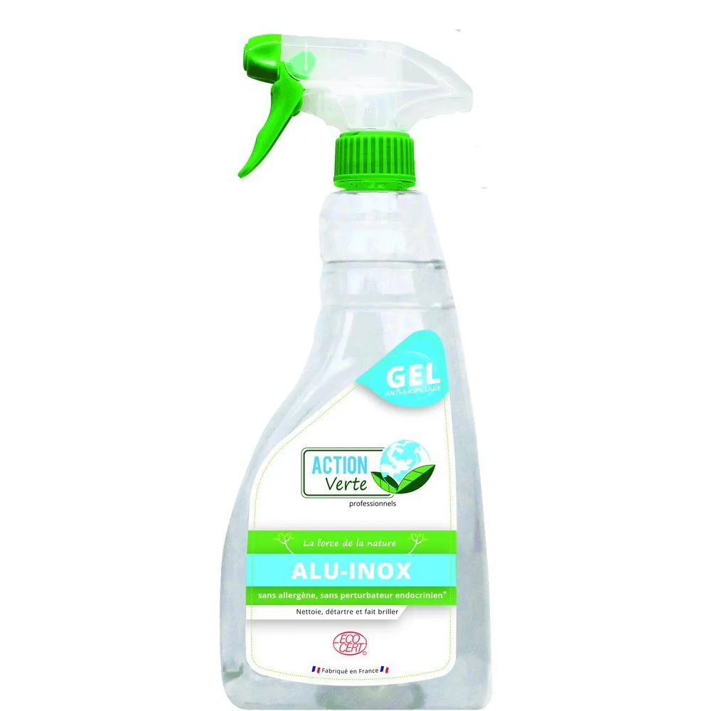 750ML CLEANING ALU STAINLESS STEEL GREEN ACTION