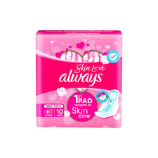 ALWAYS SKIN CARE 10PADS