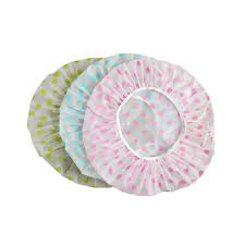 Polka Dot Shower Cap