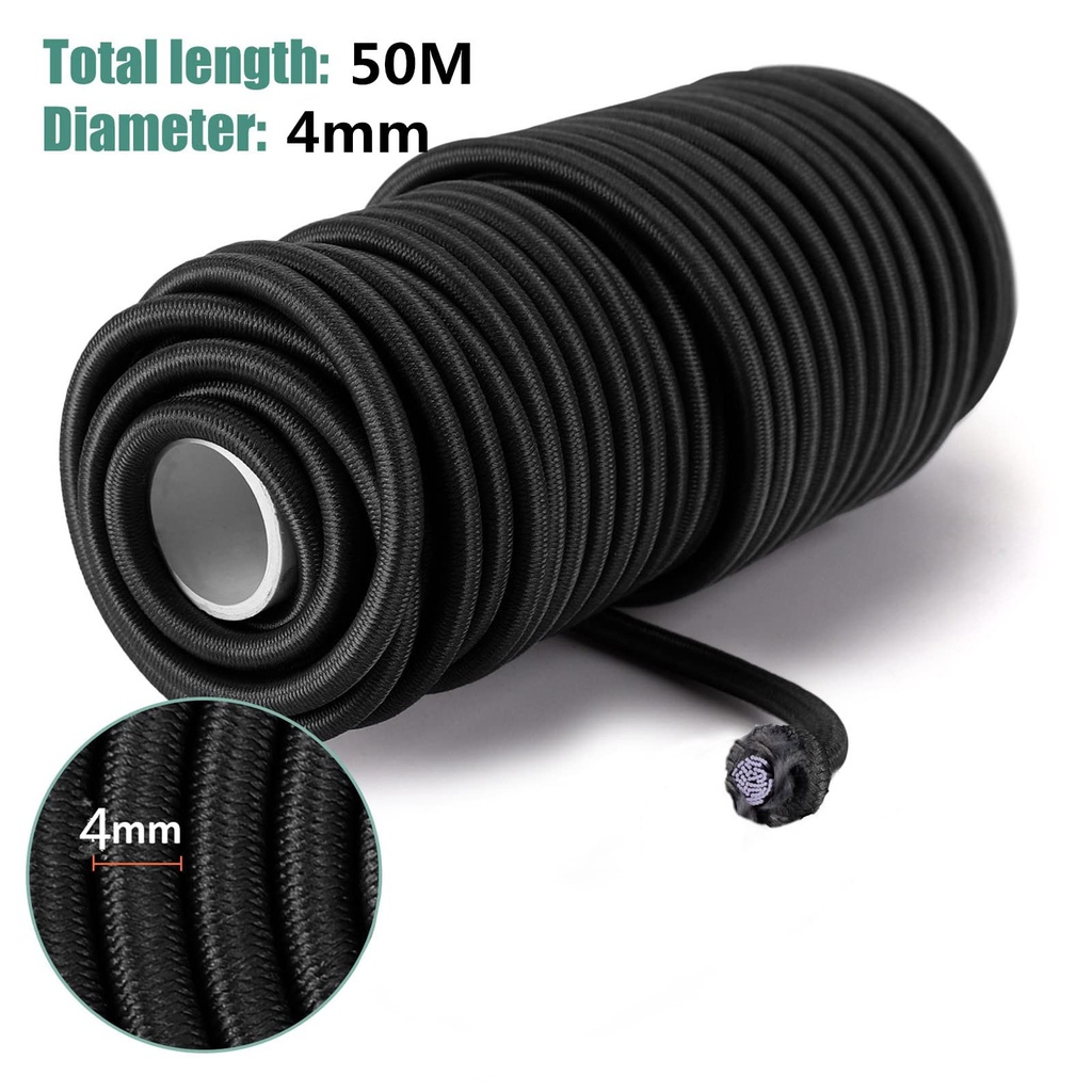 ELASTIQUE 4MM NOIS X12