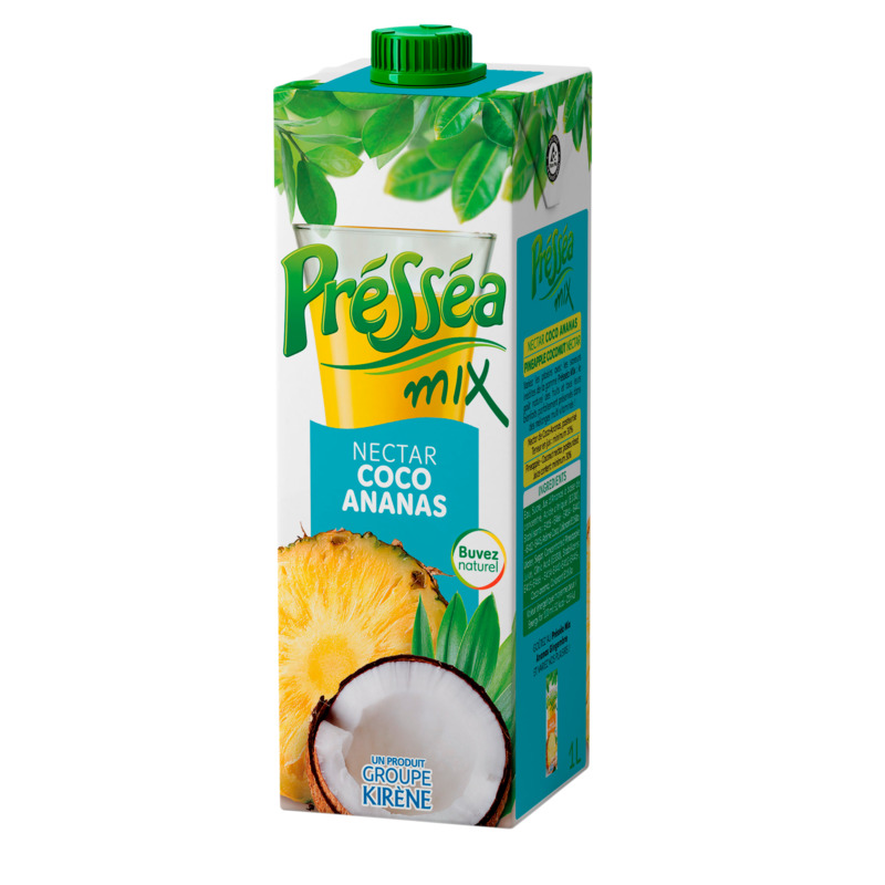 PRESSEA COCONUT PINEAPPLE NECTAR 1L