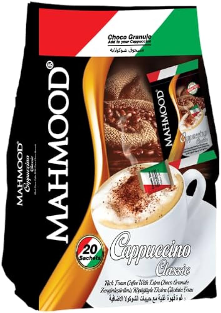MAHMOOD CAPPUCCINO CLASSIC 20 CACHETS