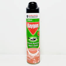 BAYGON BUNNUH NYAMUK MATI 55 DETIK 600ML