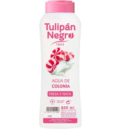 TUPIPAN NEGRO AGUA DE COLOGNE FRESA 800ML