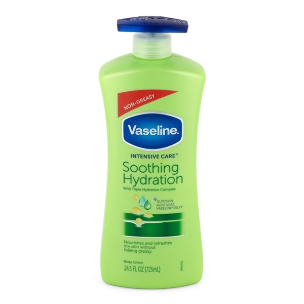 VASELINE SOOTHING HYDRATION ALOE VERA 725ML