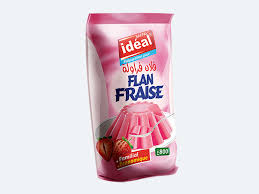IDEAL FLAN AROM FRAISE 1K