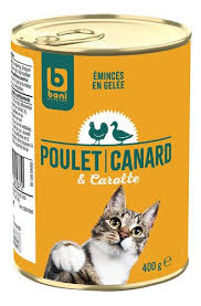 BONI Cat Chicken-Duck-Carrot Jelly 400g