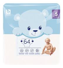BONI size 5 junior diapers 11-16kg 64pc