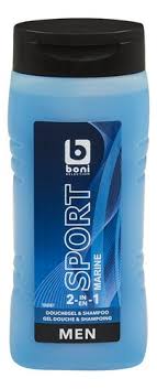 BONI 2-in-1 shower gel/shampoo for men 300ml