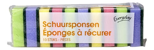 EVERYDAY SCRUB SPONGES 10PCS