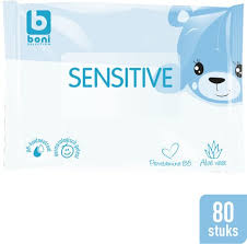 BONI lingettes bébé Sensitive 80pc