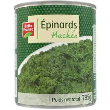 4/4 EPINARDS HACHES   B.F
