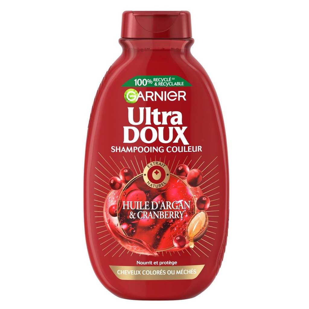 ULTRA DOUX SHAMPO CRANBERRY  300 ML