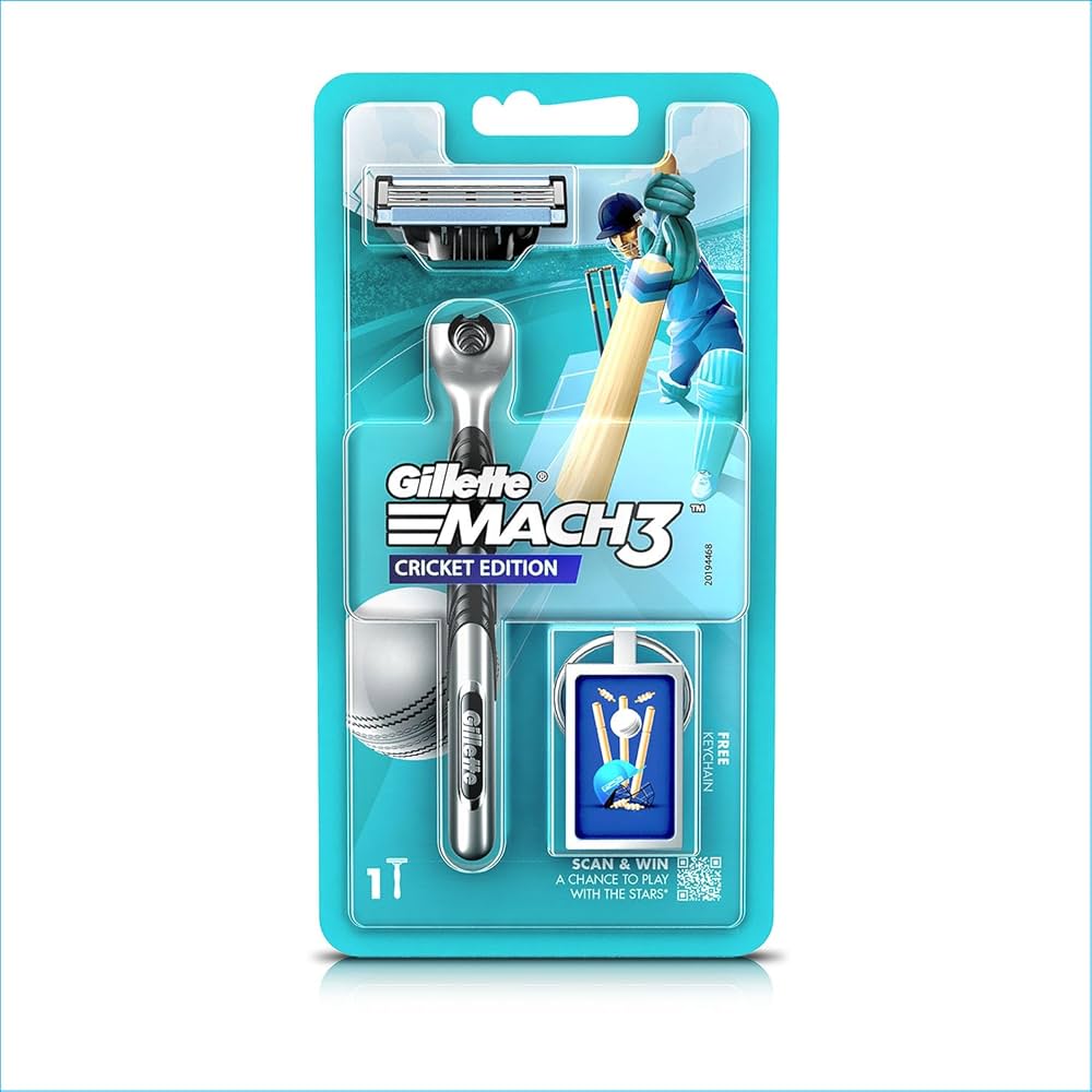 GILLETTE MACH3 CRICKET EDITION R