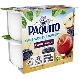 APPLE/PLUM PUREE WITHOUT SUGAR 4X100G B.F