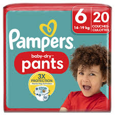 PAMPERS BB/DRY C.C T6 X20