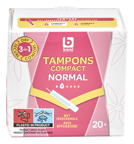 BONI tampons appl.normal 20pc