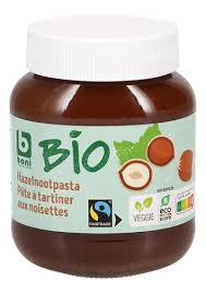 BONI BIO pâte à tartiner noisettes 400g