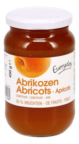 EVERYDAY CONFITURE D'ABRICOTS 50% 450G