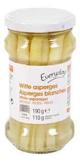 EVERYDAY PEELED WHITE ASPARAGUS 190G
