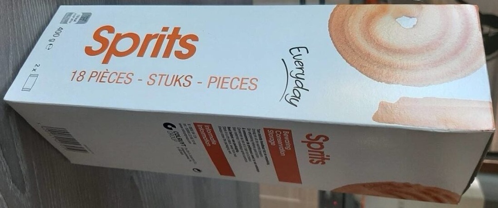 EVERYDAY BISCUITS SABLÉS EVERYDAY SPRITS 2X200G